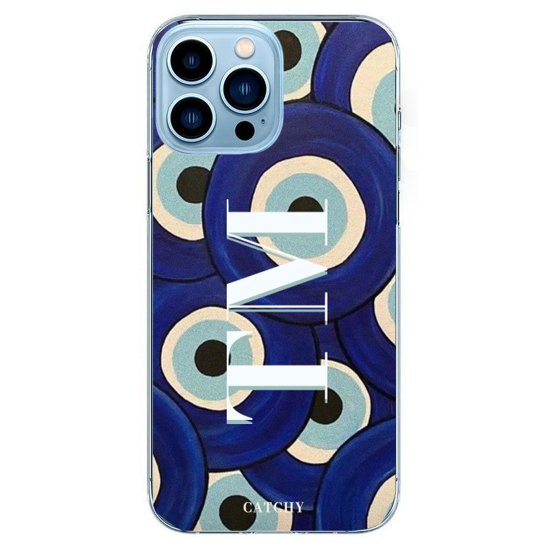 Full Blue Evil Eye Case